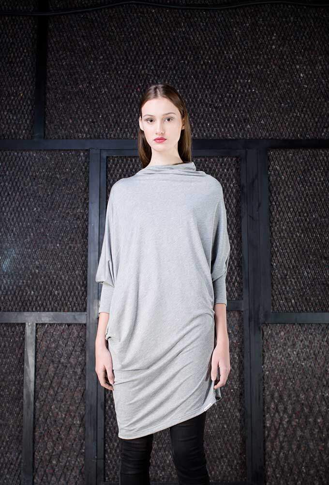 Tunika SPARKLE siva melange