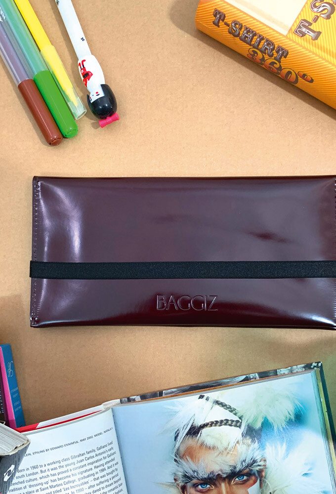 Wallet Purple Leather XL