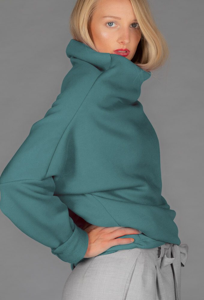 Pullover Türkis