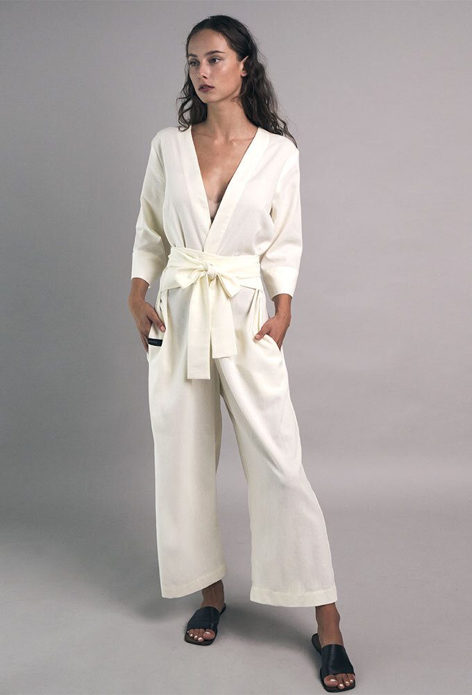 Jumpsuit ELIS Beige