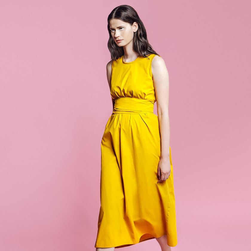Dress ENI Yellow – KOMAD