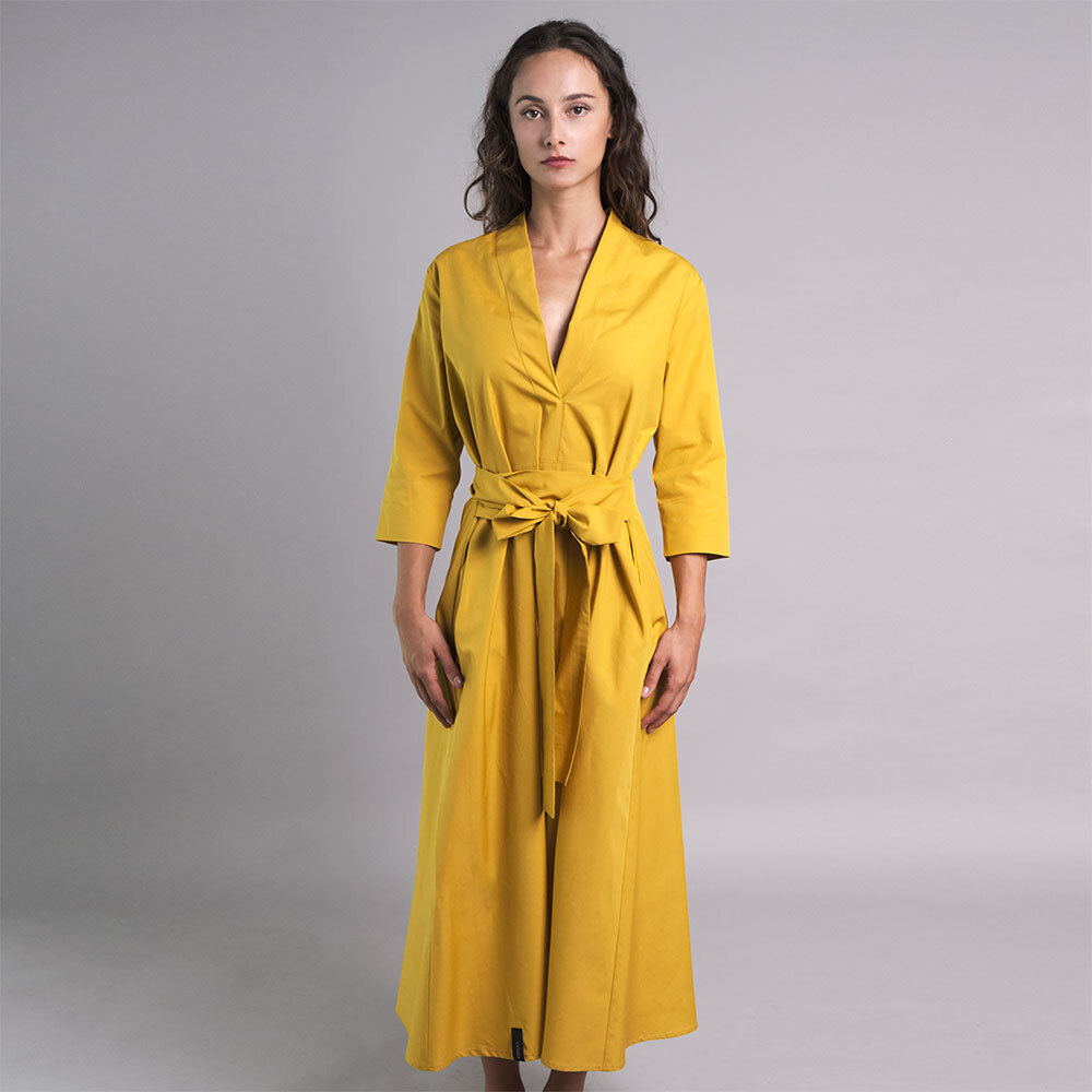 Dress EVE Yellow - KOMAD