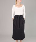 CHARM crni poplin