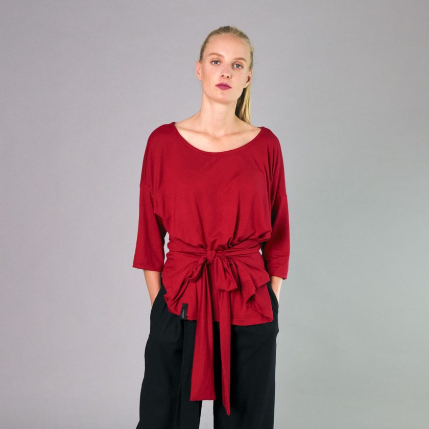 TIE-TOP red