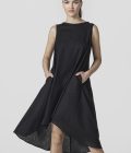 ELEGANT black linen